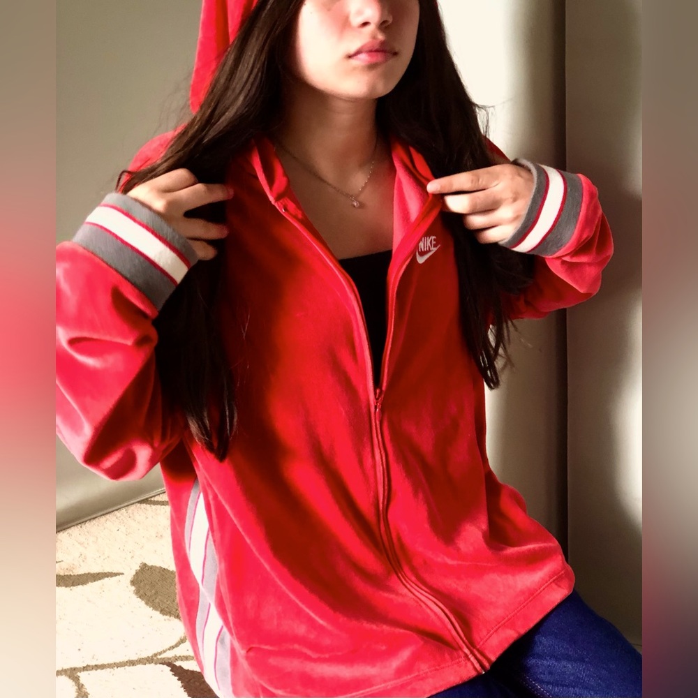 Vintage Nike Velour Track Jacket